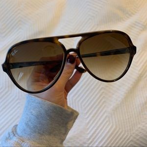 Tortoise Ray Ban Aviator Sunglasses